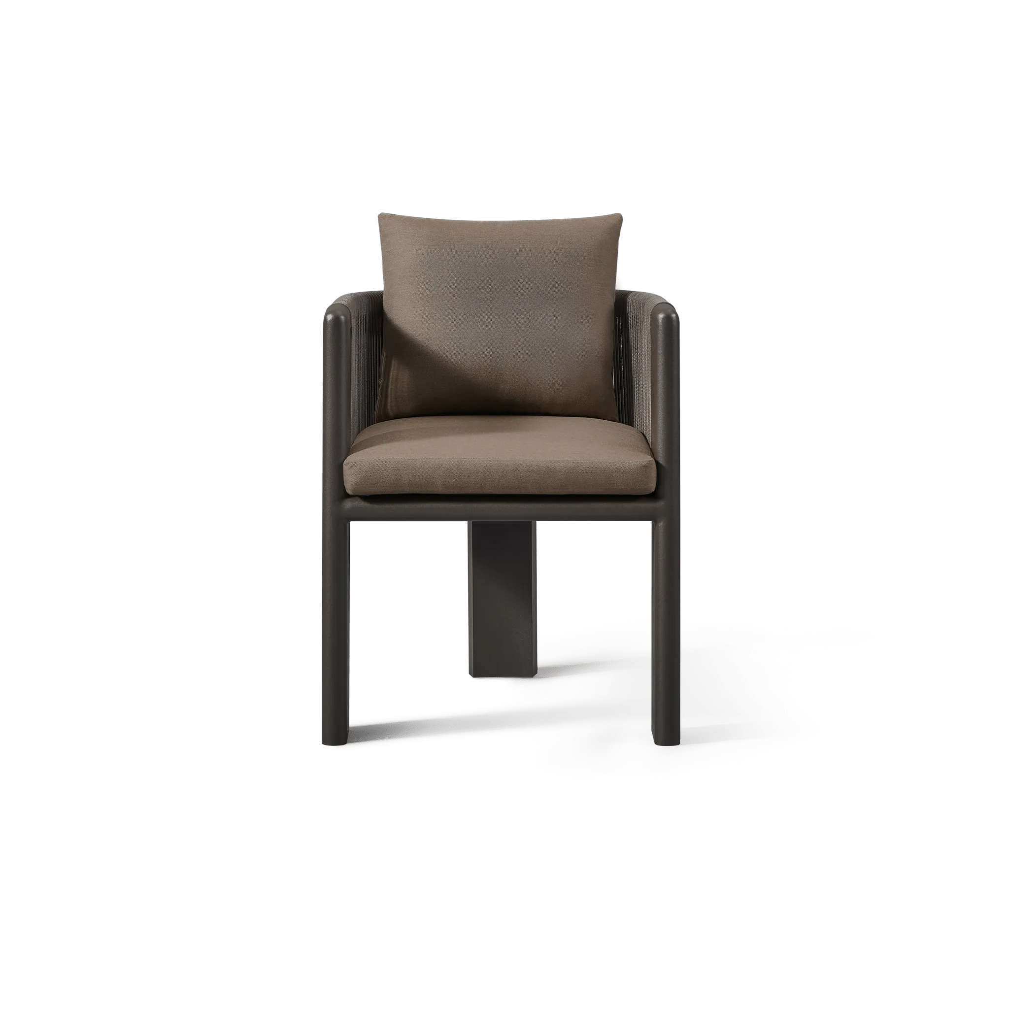Palm Beach Aluminum Dining Chairoutdoor dining chair with armrests