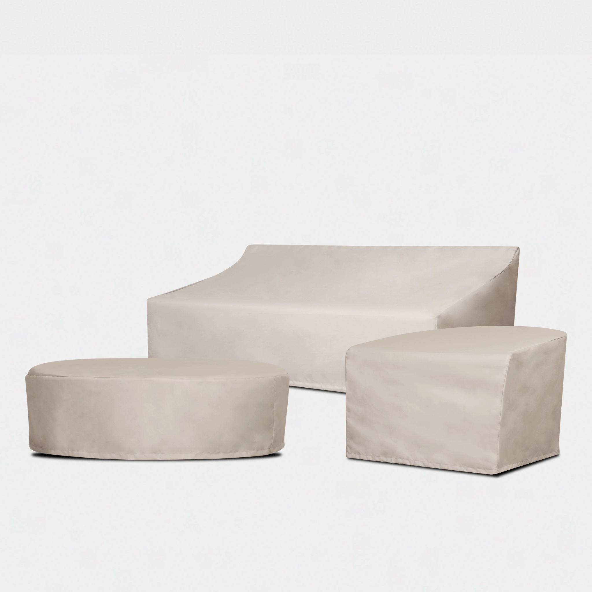 Palm Beach Aluminum Lounge Chair - Weather Cover