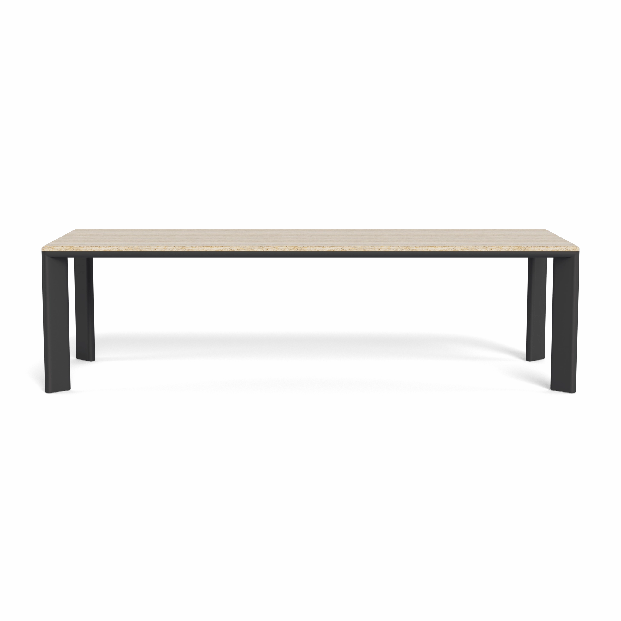 Palm Beach Aluminum Rectangle Dining Table