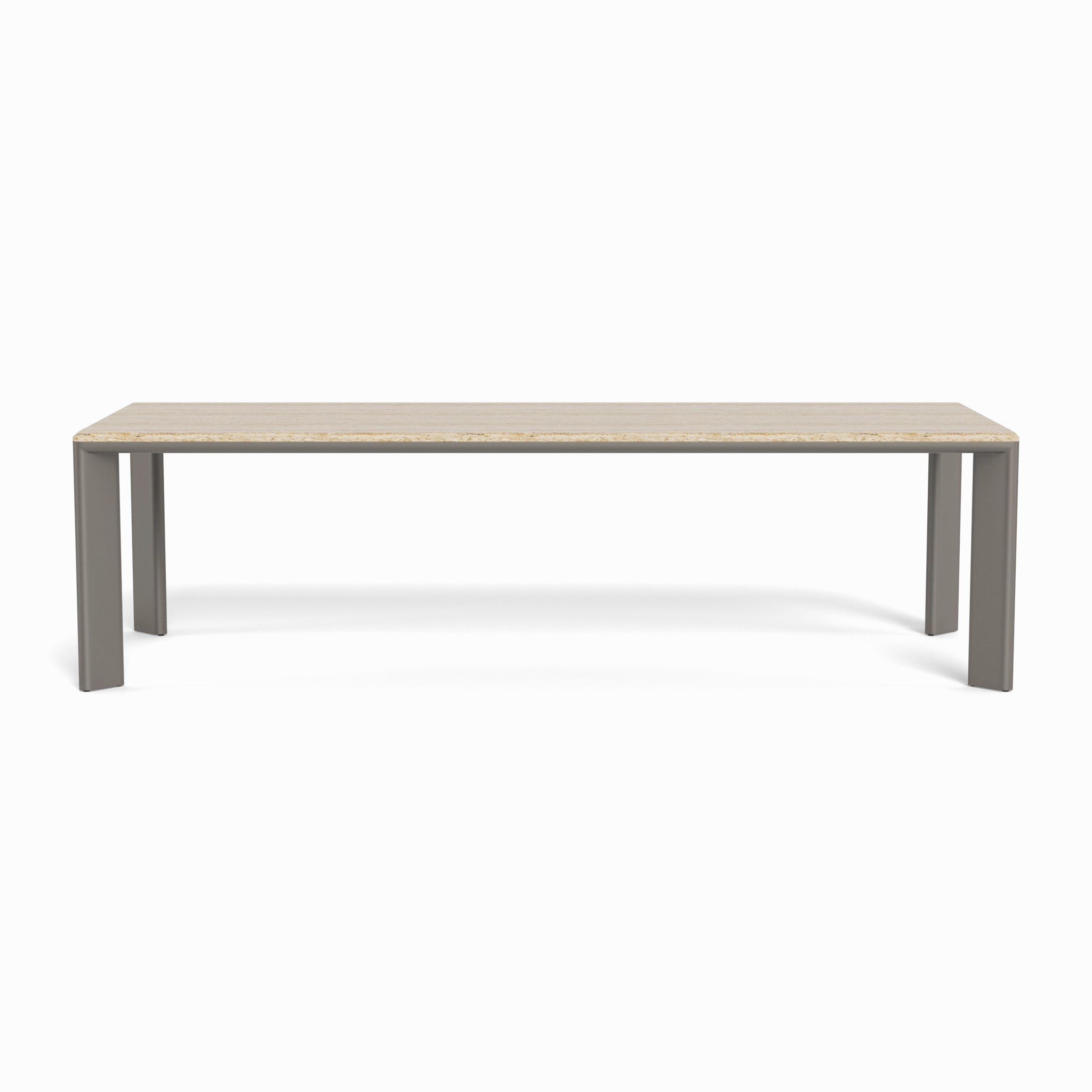 Palm Beach Aluminum Rectangle Dining Table