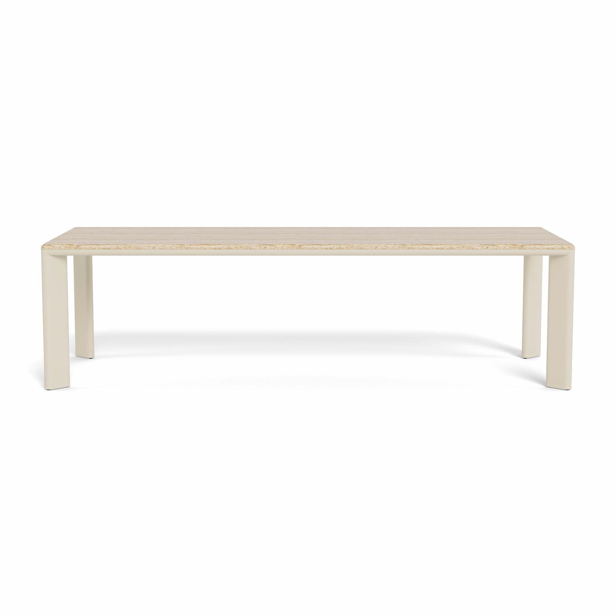 Palm Beach Aluminum Rectangle Dining Table