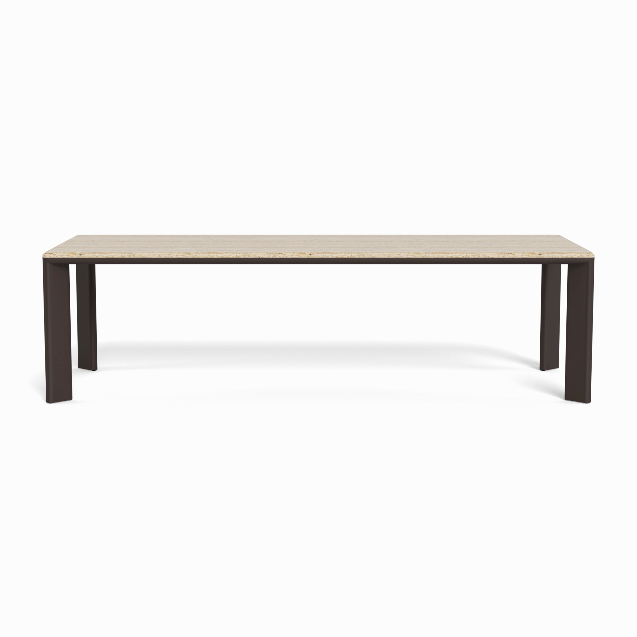 Palm Beach Aluminum Rectangle Dining Table