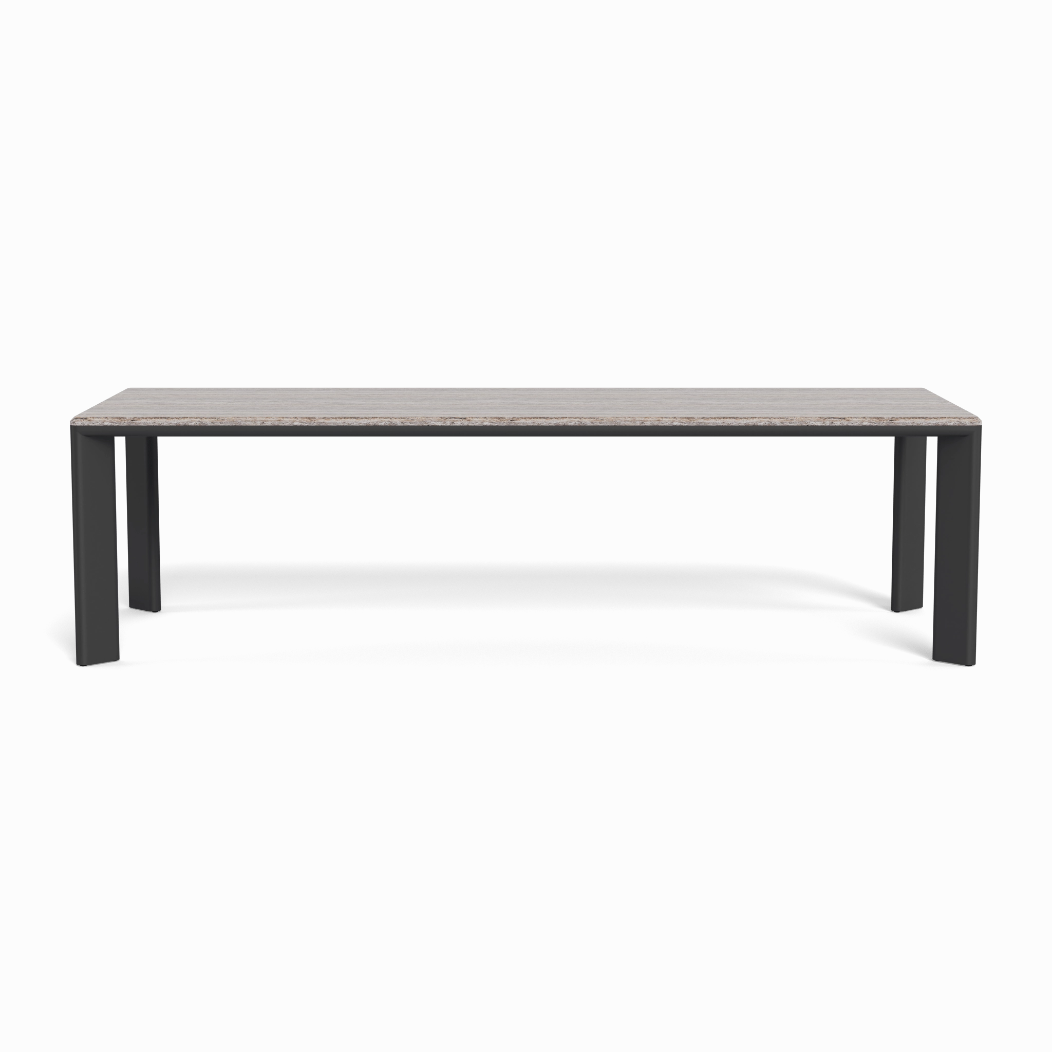 Palm Beach Aluminum Rectangle Dining Table
