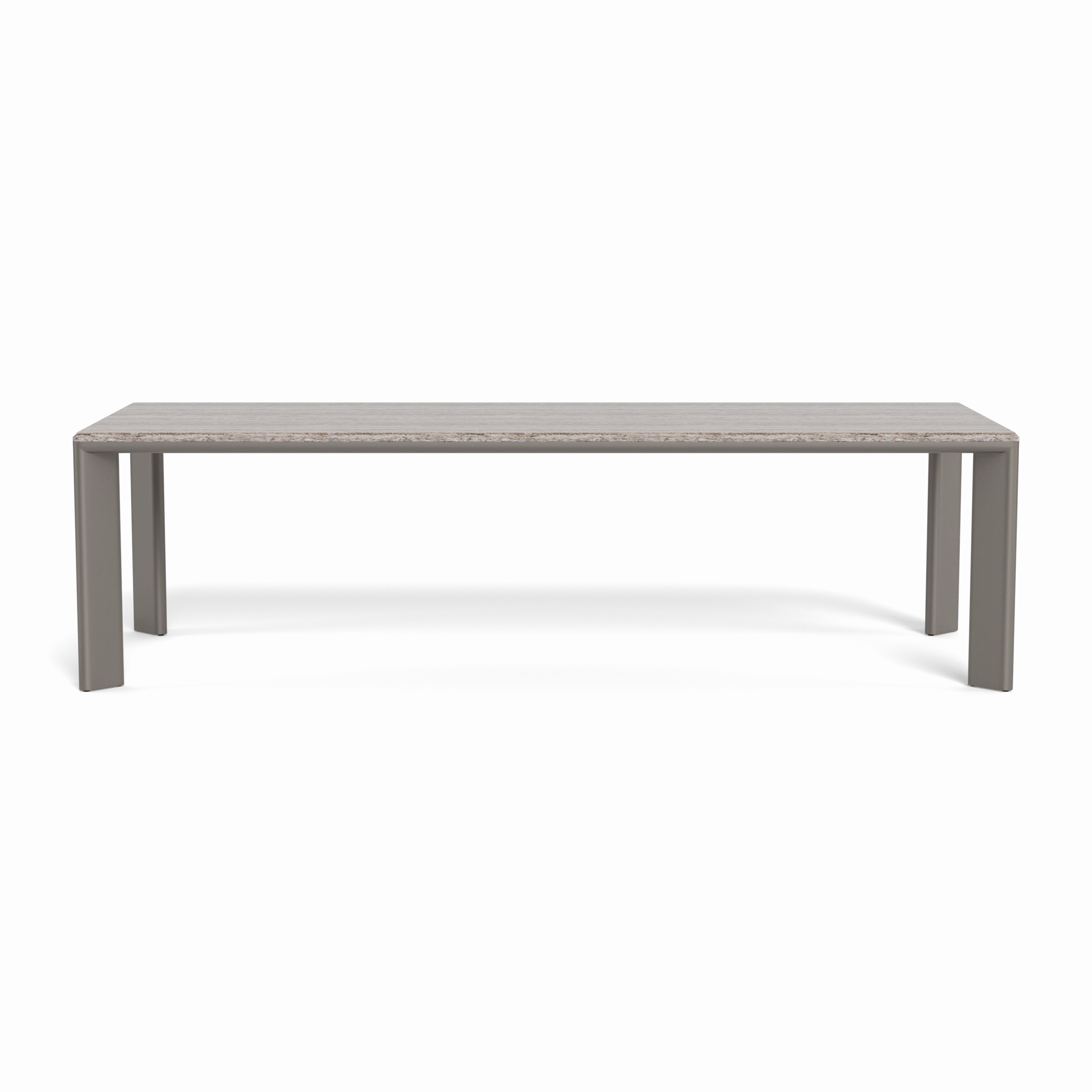 Palm Beach Aluminum Rectangle Dining Table