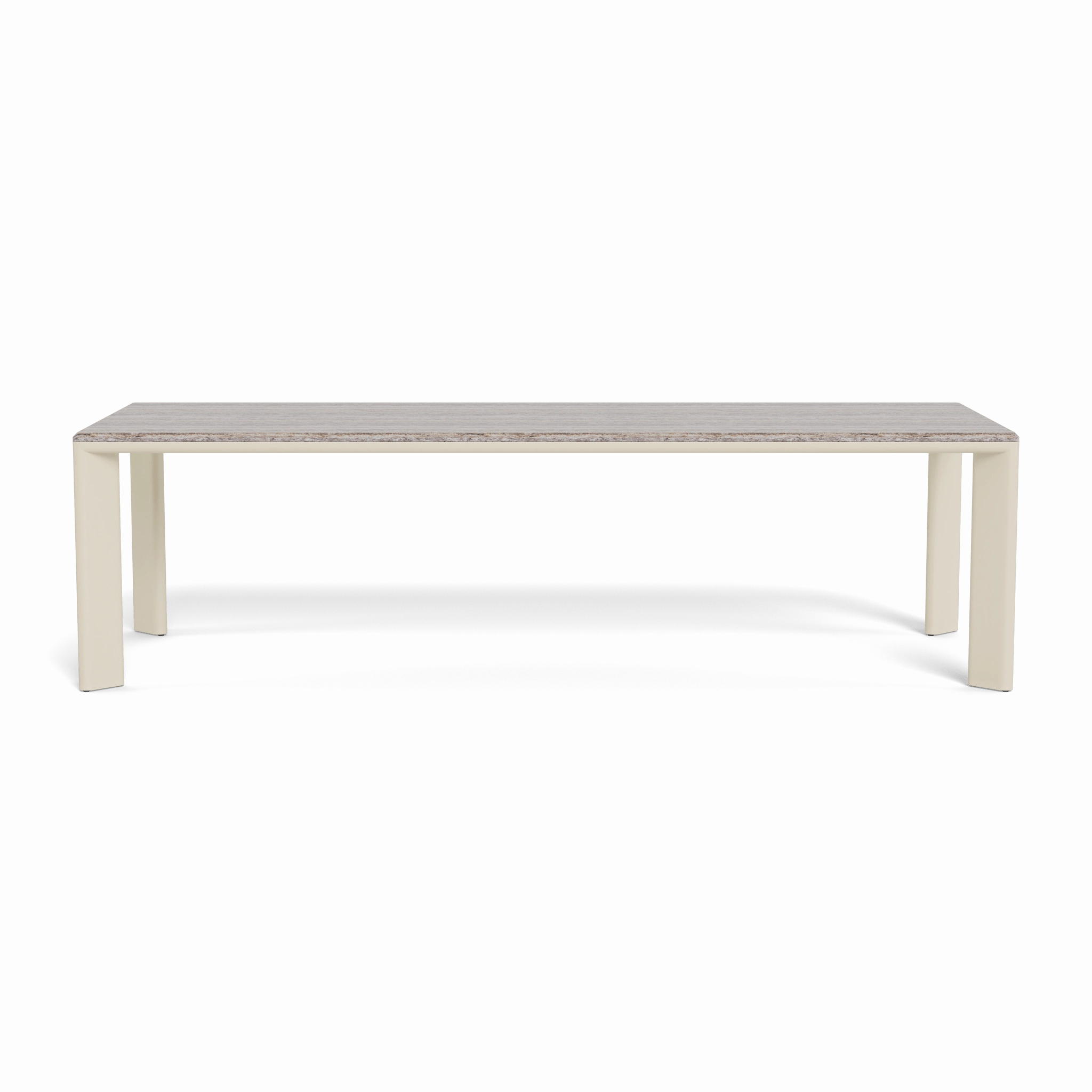 Palm Beach Aluminum Rectangle Dining Table