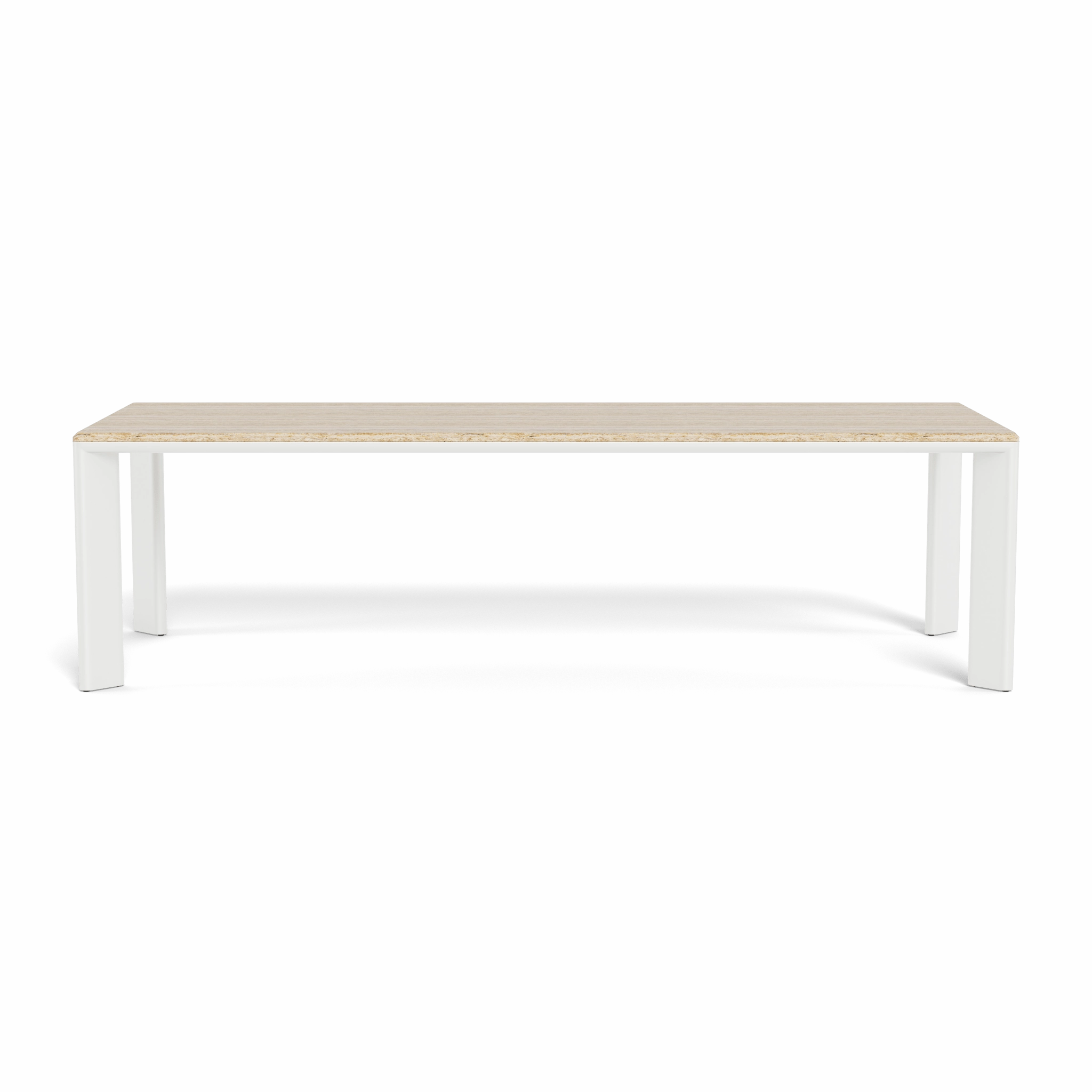 Palm Beach Aluminum Rectangle Dining Table