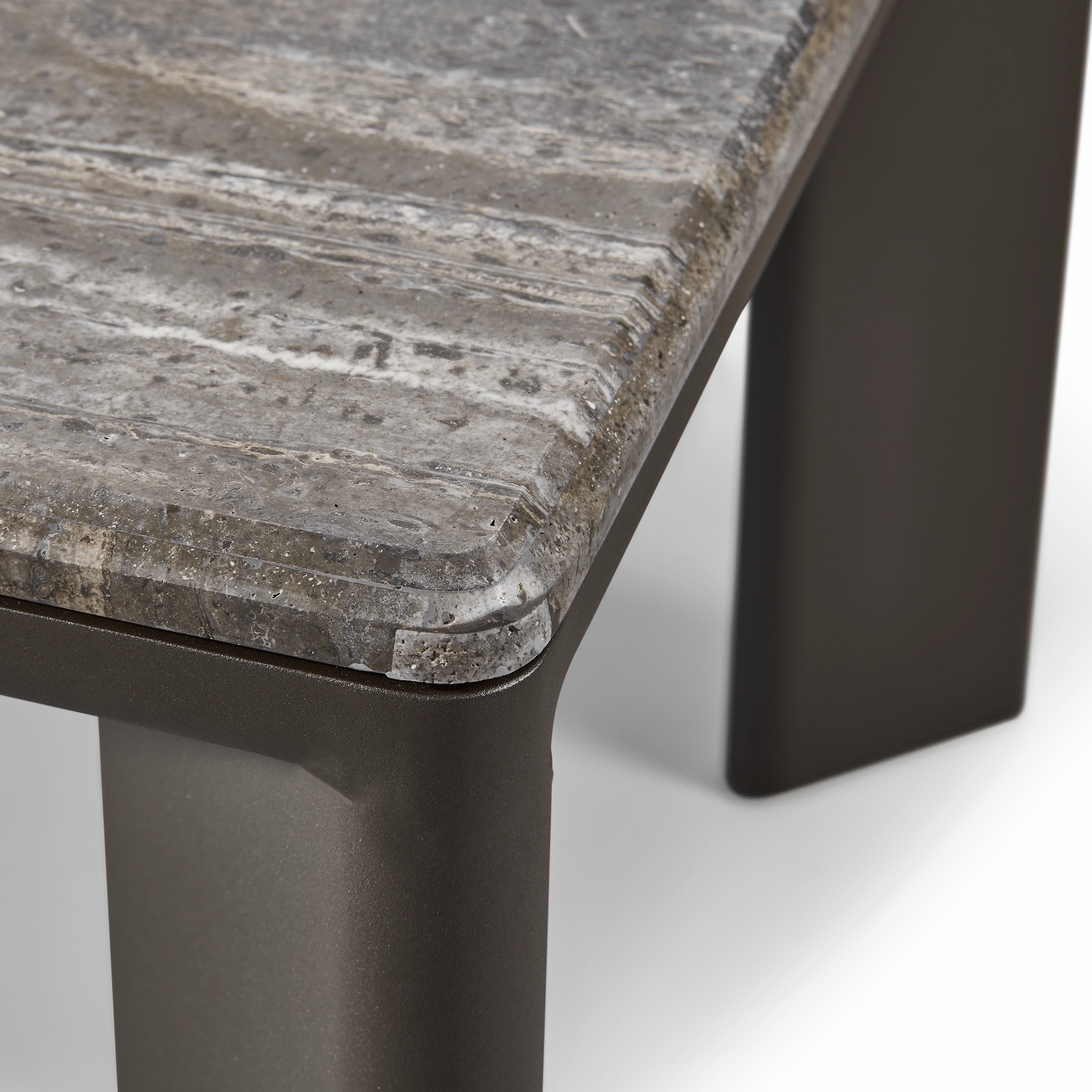 Palm Beach Aluminum Rectangle Dining Table