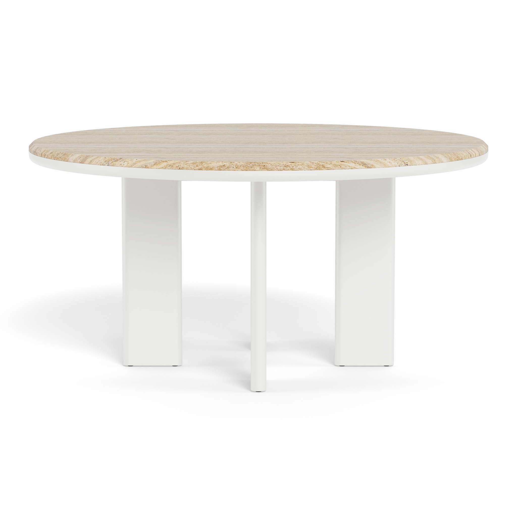 Palm Beach Aluminum Round Dining Table 60"