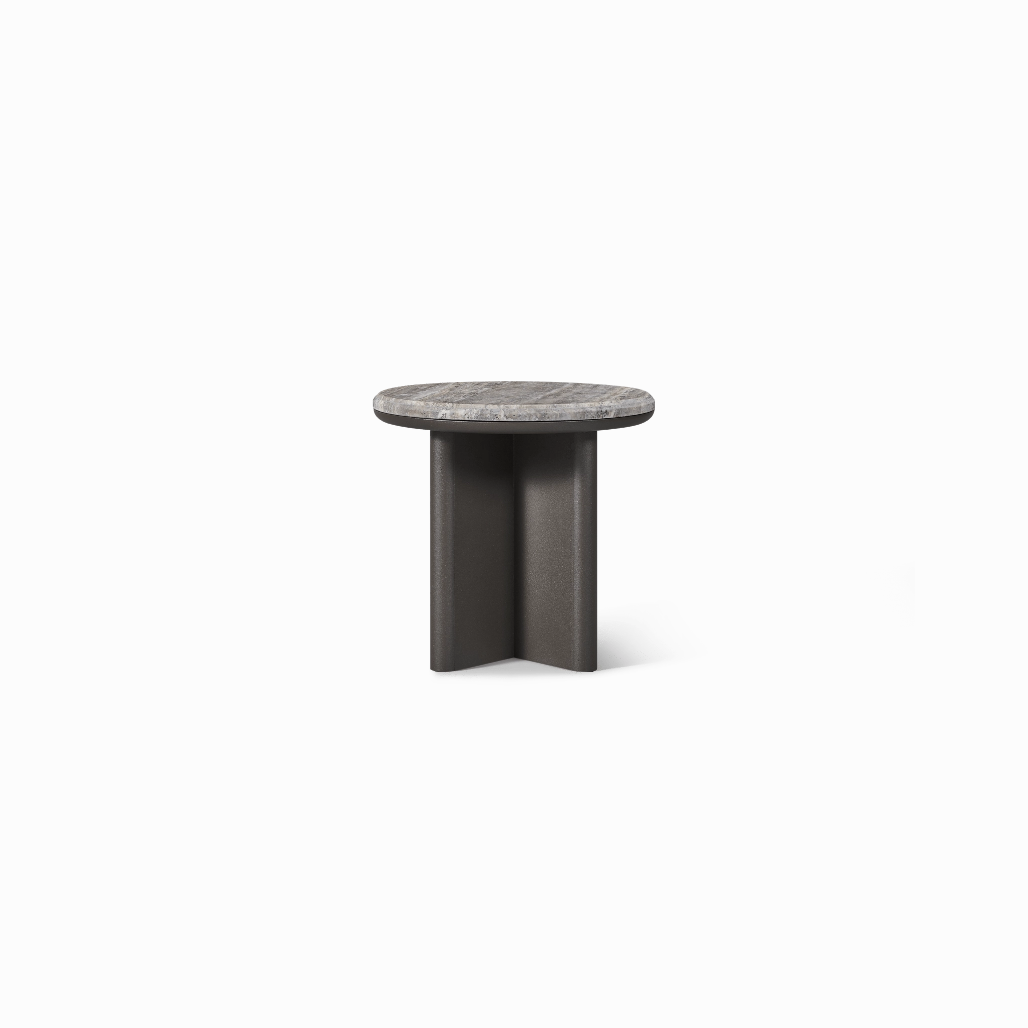 Palm Beach Aluminum Round Side Tableoutdoor side table for patio furniture