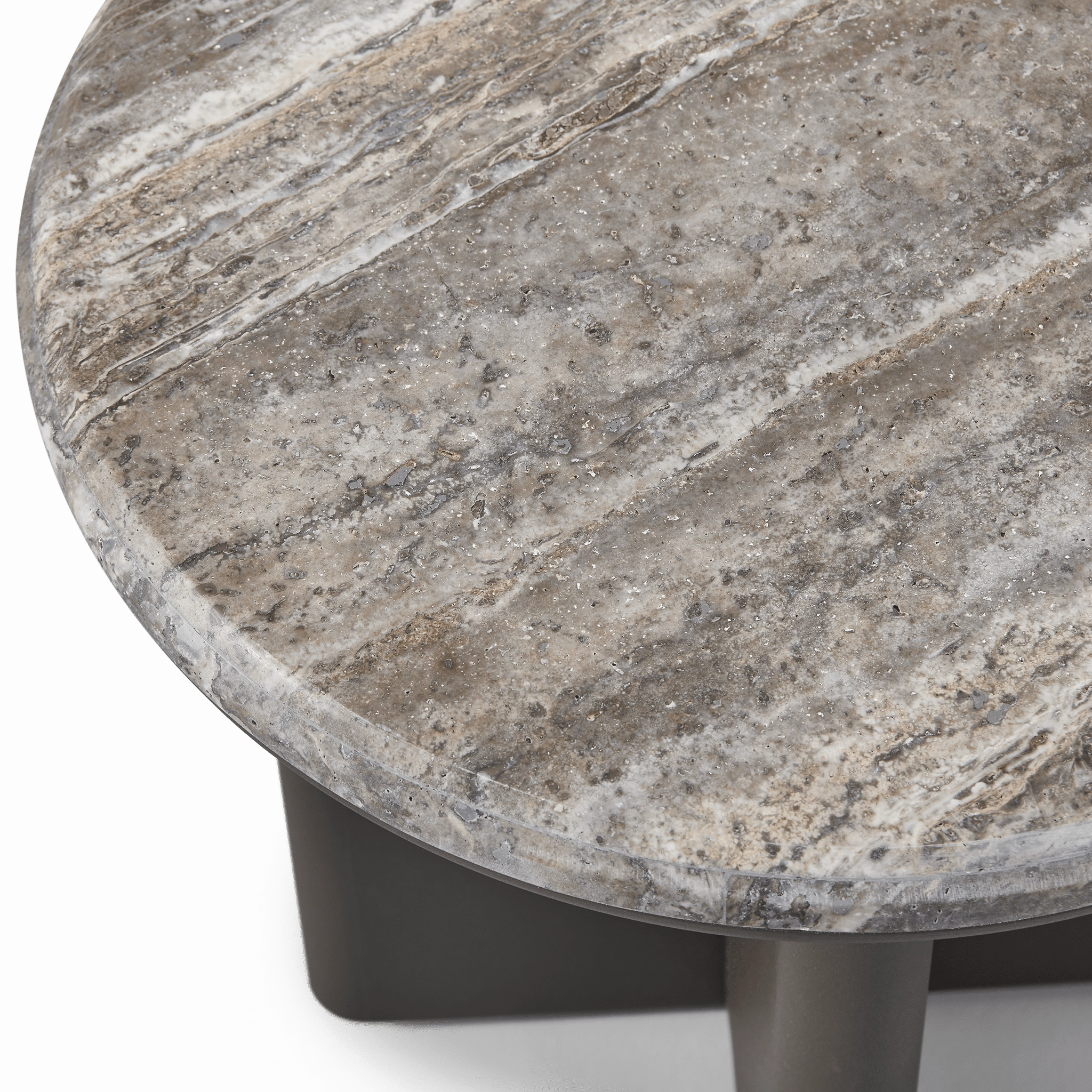Palm Beach Aluminum Round Side Table
