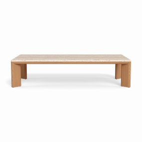 Palm Beach Teak Rectangle Coffee Tableoutdoor coffee table for patio or lounge