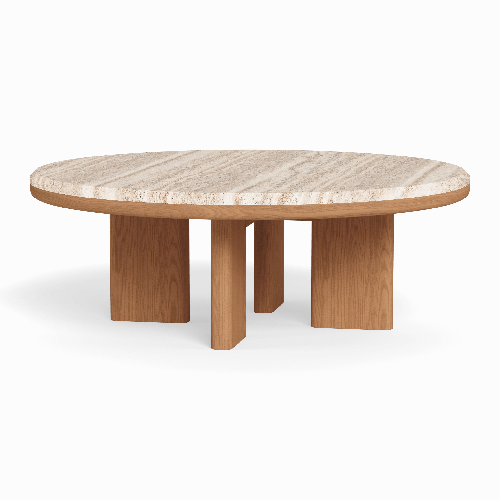 Palm Beach Teak Round Coffee Table