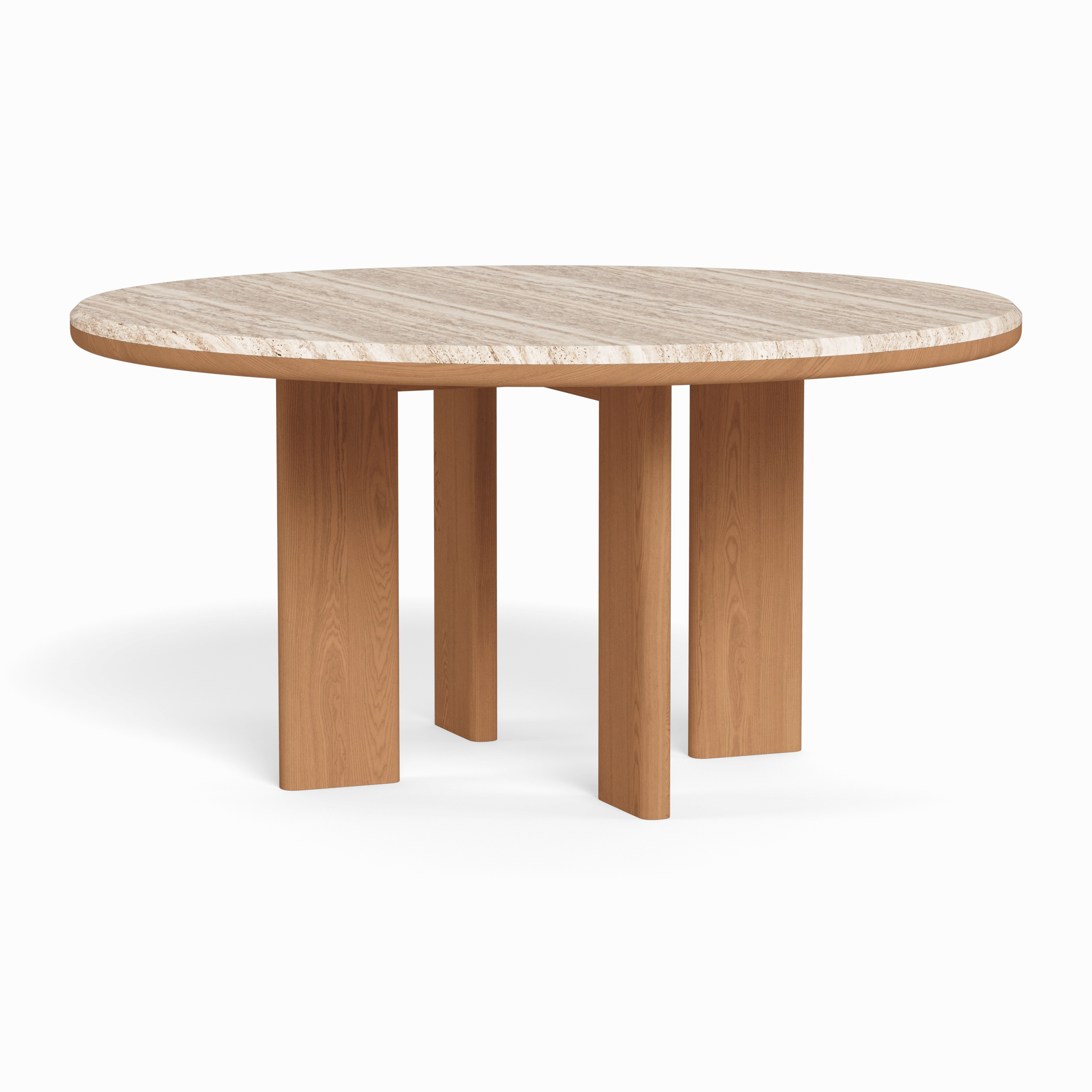 Palm Beach Teak Round Dining Table 60"