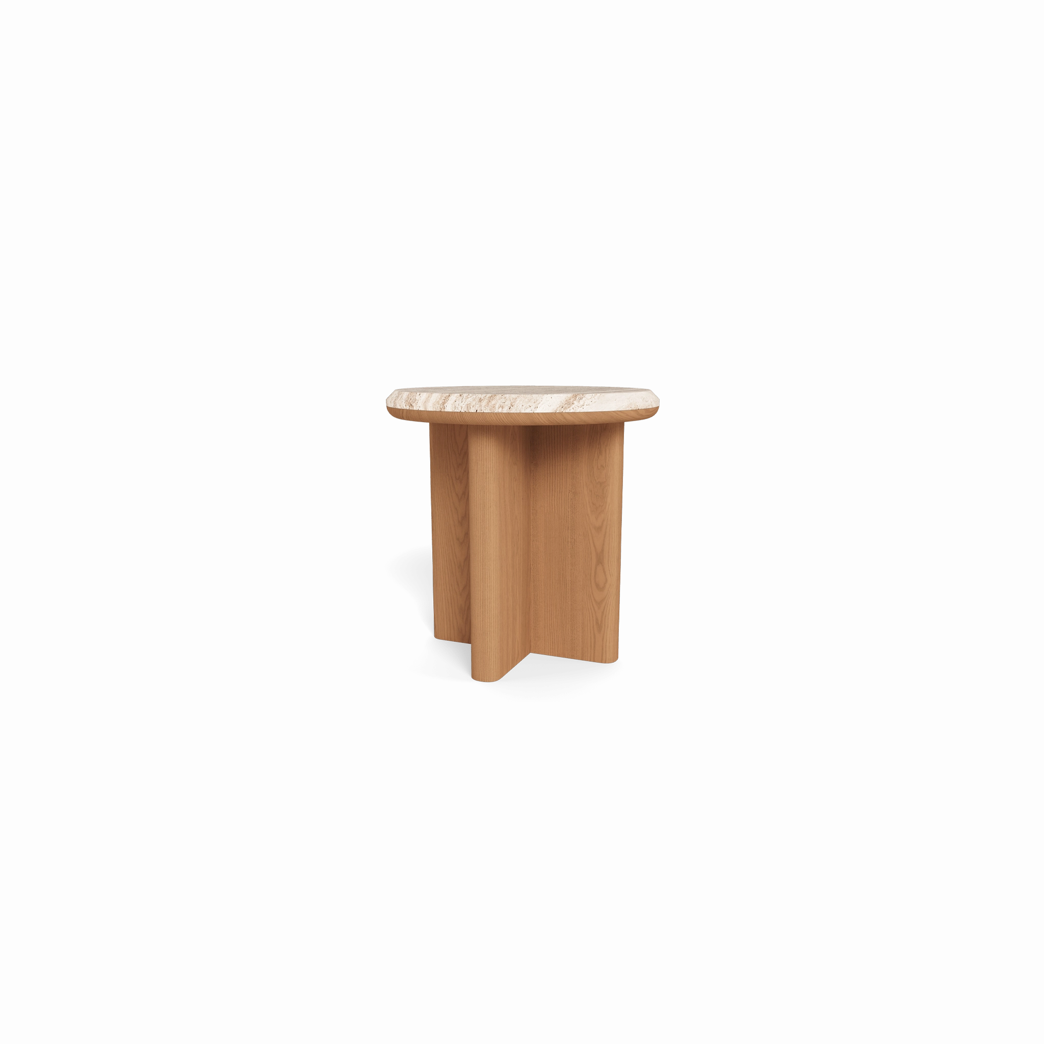 Palm Beach Teak Round Side Table