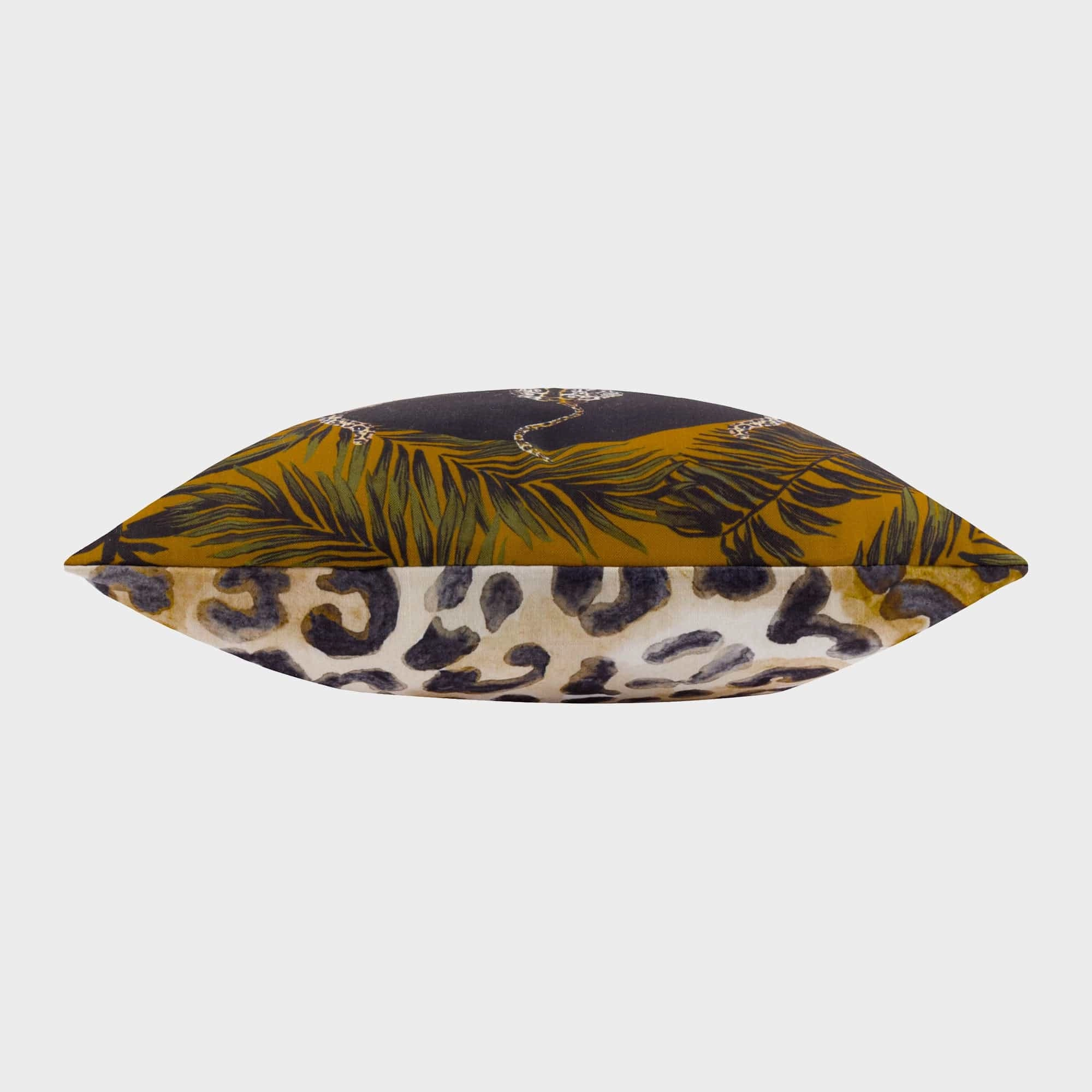 Panthera - Black & Gold Outdoor Cushion 50x50cm