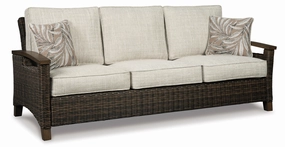 Paradise Trail - Outdoor Sofa - Medium Brownoutdoor patio furniture set