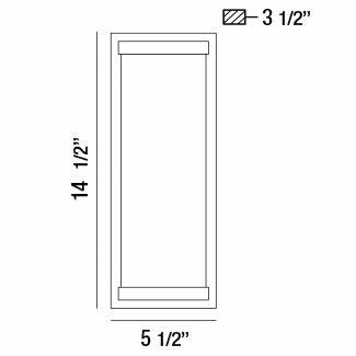 Paradiso LED Outdoor Wall Mount Satin Nickel
