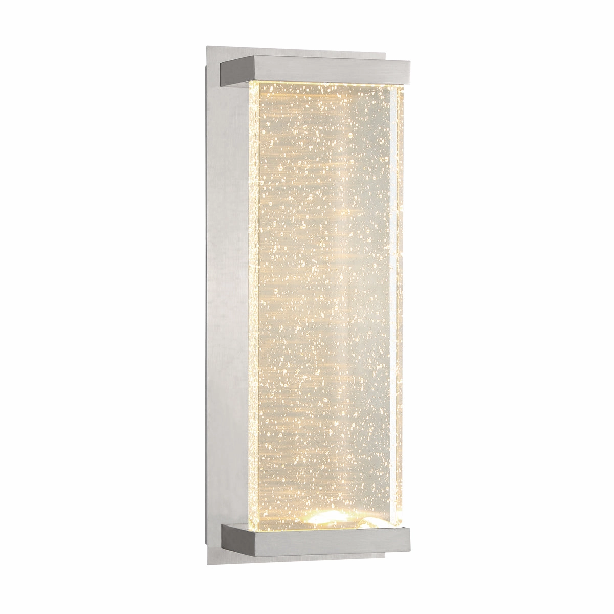 Paradiso LED Outdoor Wall Mount Satin NickelOutdoor wall sconces with motion sensor