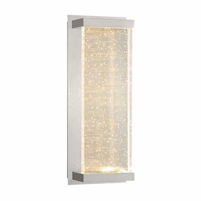 Paradiso LED Outdoor Wall Mount Satin NickelOutdoor wall sconces with motion sensor