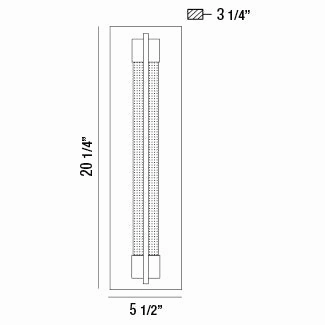 Pari 2-Light Outdoor Wall Sconce