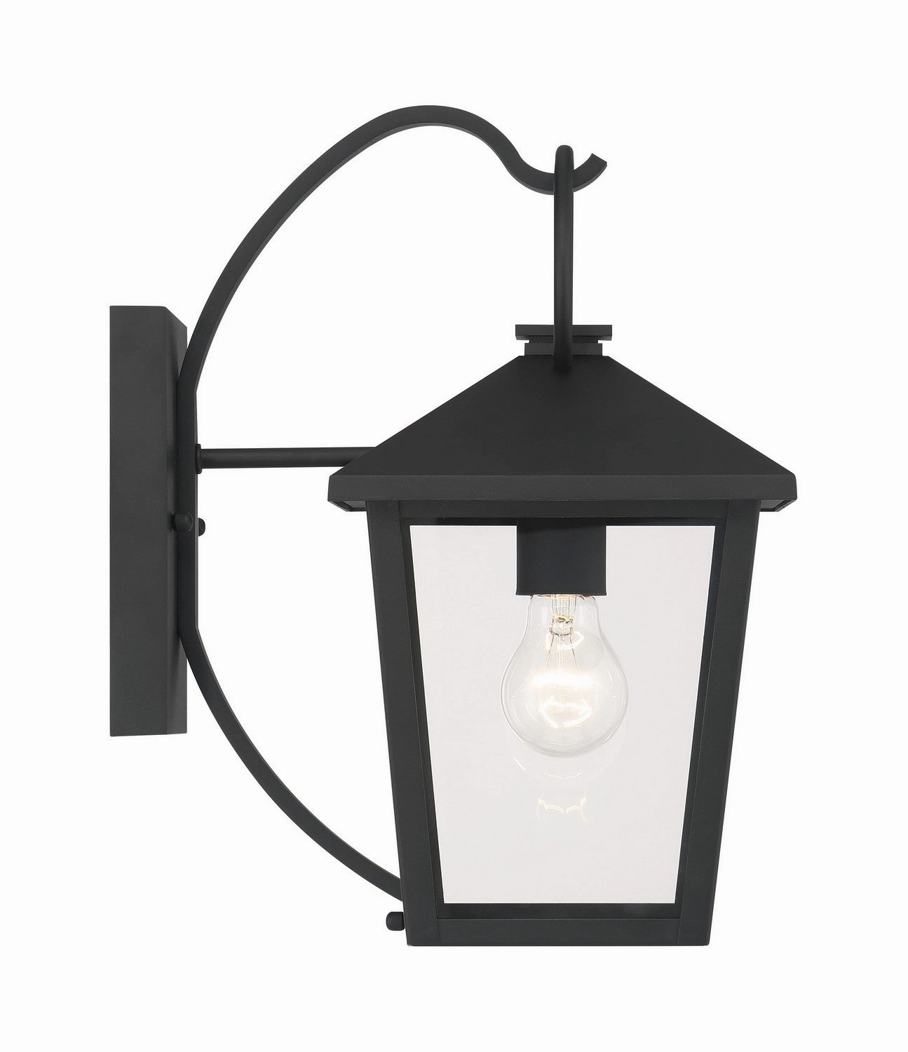 Parkside One Light Outdoor Wall Sconce Sand Coal