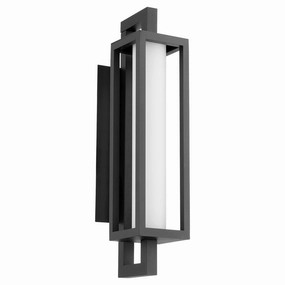 Parlor LED Wall Mount Textured BlackOutdoor wall sconces with motion sensor
