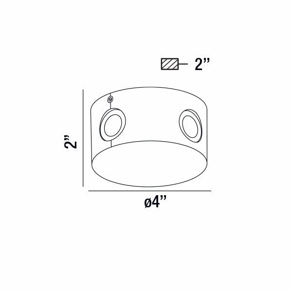 Pass Outdoor 4-Light LED Wall Mount