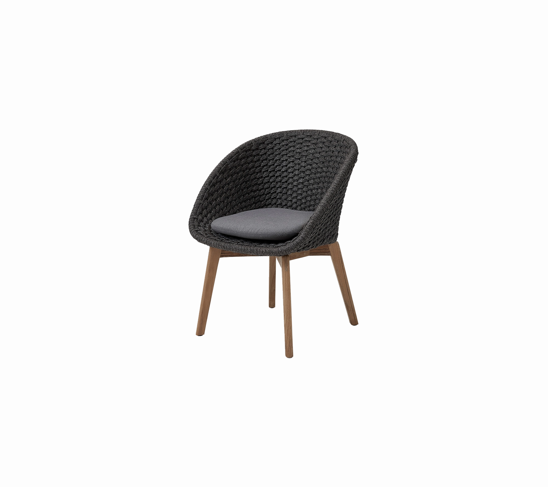 Peacock chairoutdoor dining chair with armrests