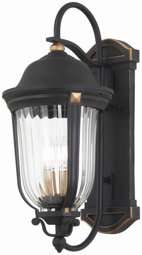 Peale Street Four Light Outdoor Wall Mount Sand Coal And Vermeil GoldOutdoor wall sconces with motion sensor