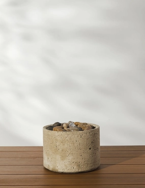 Pebble Fountain by Campania International -  - mini herb garden planters for kitchen