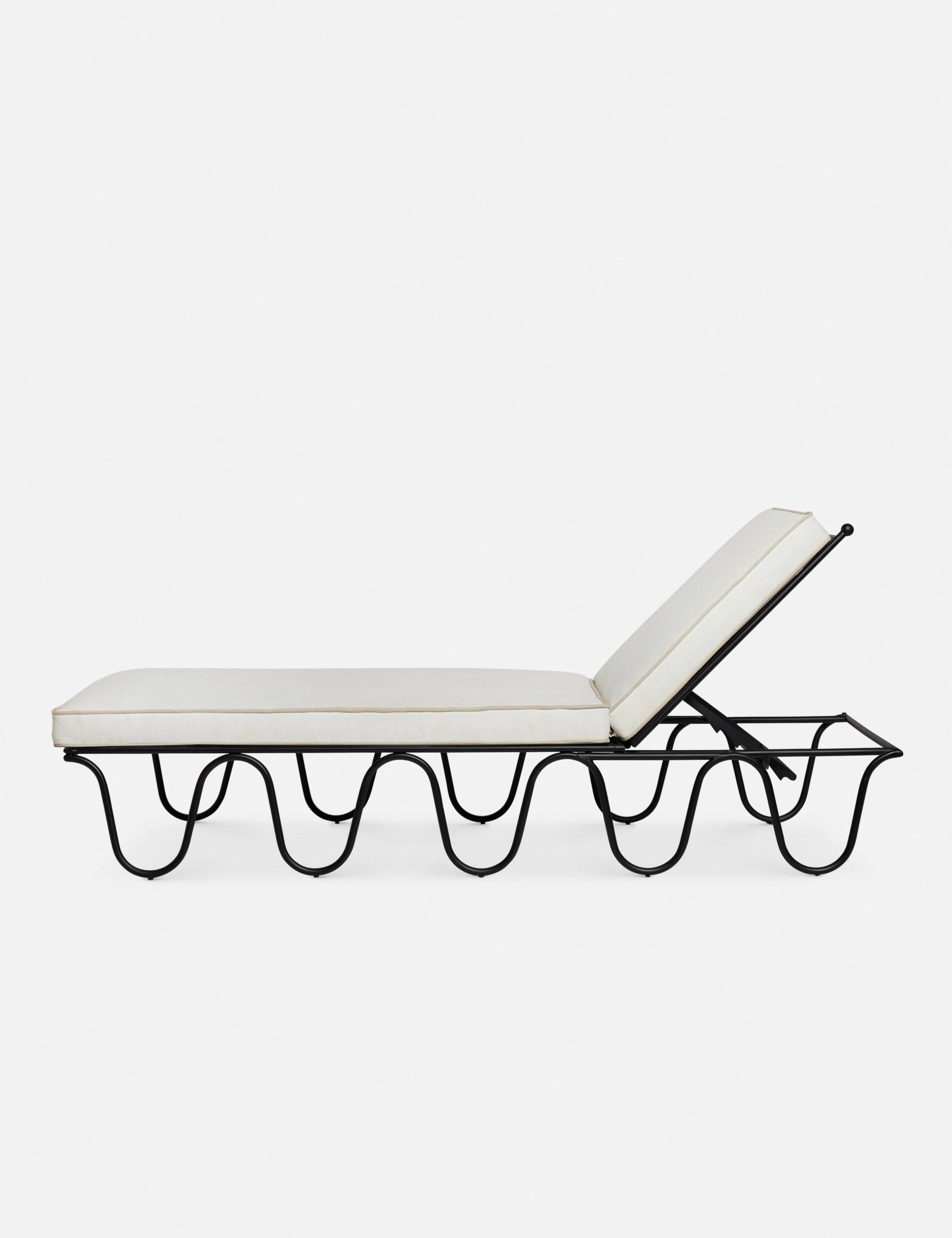 Peggy Outdoor Chaise by Sarah Sherman Samuel