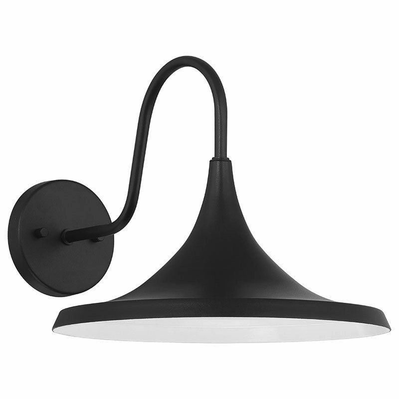 Pella LED Outdoor Wall Mount Black