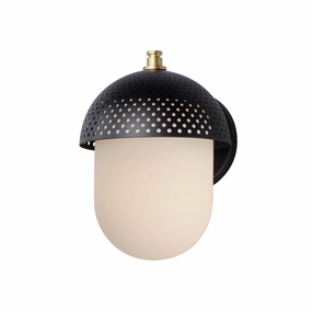 Perf 1-Light Outdoor Wall SconceWeatherproof outdoor lighting