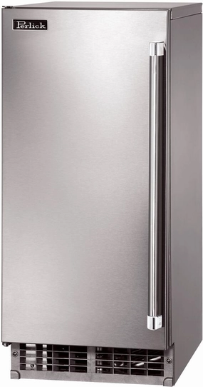 Perlick 15 inch Series Outdoor Built-In Ice Maker H50IMS outdoor beverage cooler with wheels