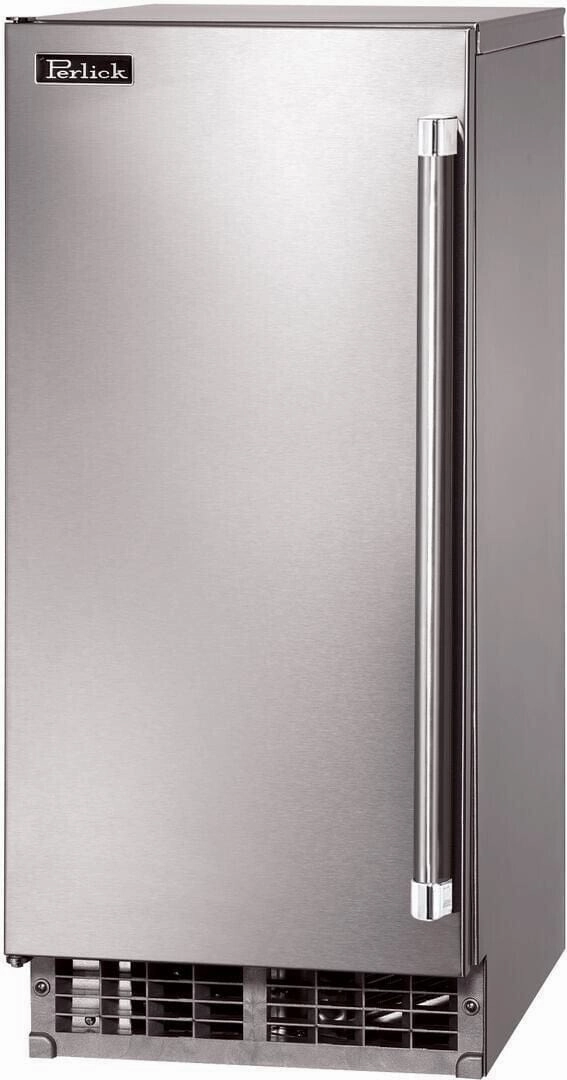 Perlick 15 inch Series Outdoor Undercounter Ice Maker H80CIMS outdoor beverage cooler with wheels