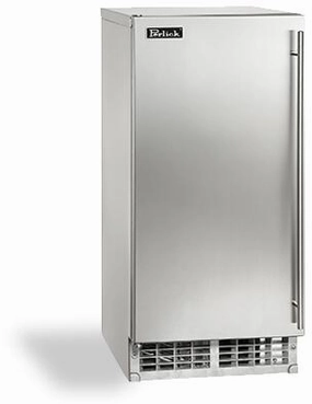 Perlick 15 inch Series Outdoor Undercounter Ice Maker H80CIMW-AD outdoor beverage cooler with wheels