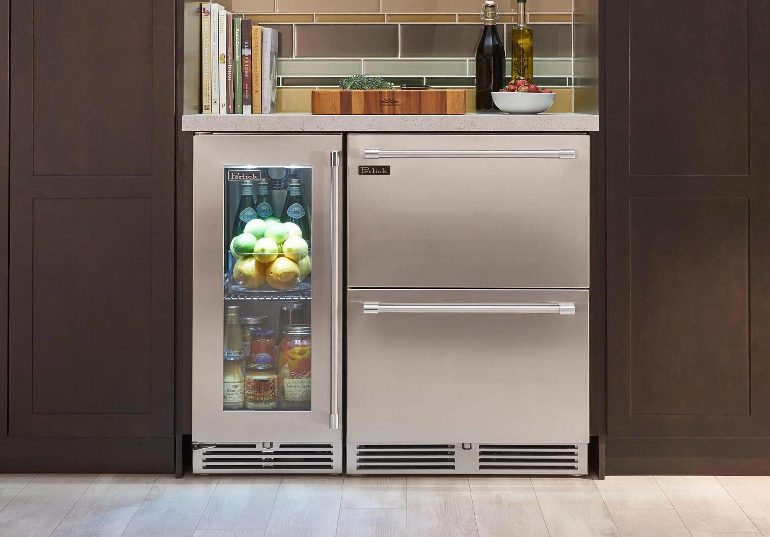 Perlick 15 inch Signature Series 2.8 cu.ft. Compact Refrigerator HP15RO-4-3