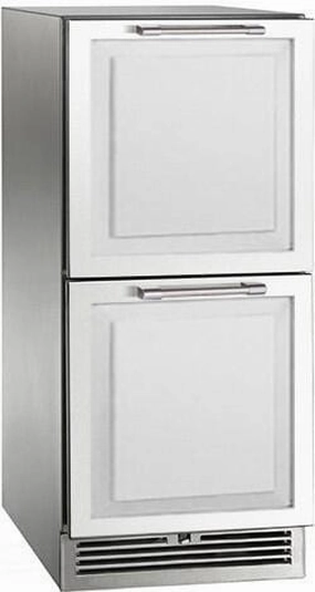 Perlick 15 inch Signature Series 2.8 cu ft Drawer Refrigerator HP15RO-4-6 outdoor beverage cooler with wheels