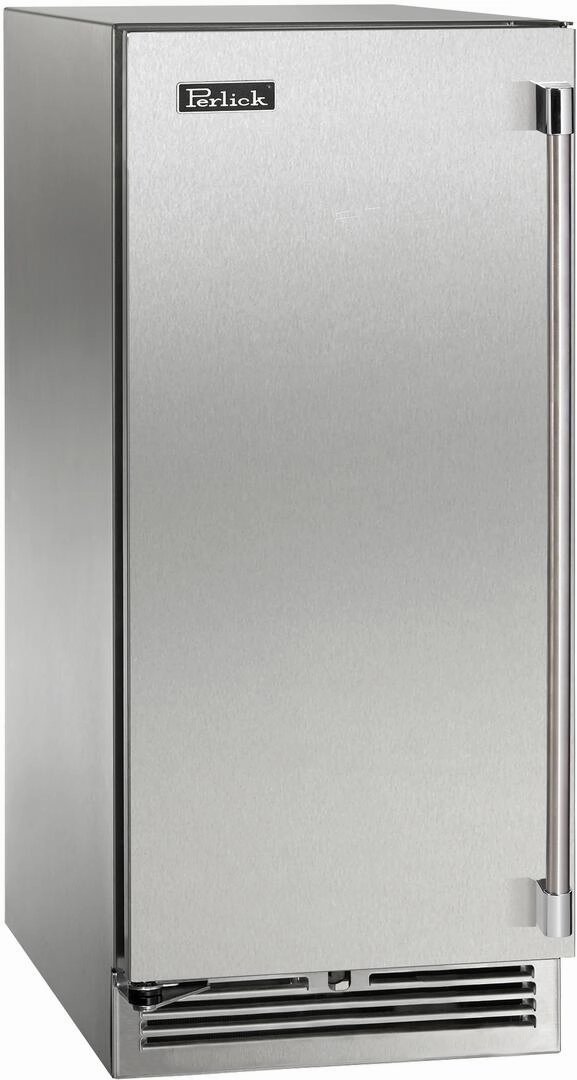 Perlick 15 inch Signature Series 2.8 cu ft Refrigerator HP15RM-4-1 outdoor beverage cooler with wheels