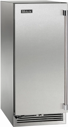Perlick 15 inch Signature Series 2.8 cu ft Refrigerator HP15RM-4-1 outdoor beverage cooler with wheels