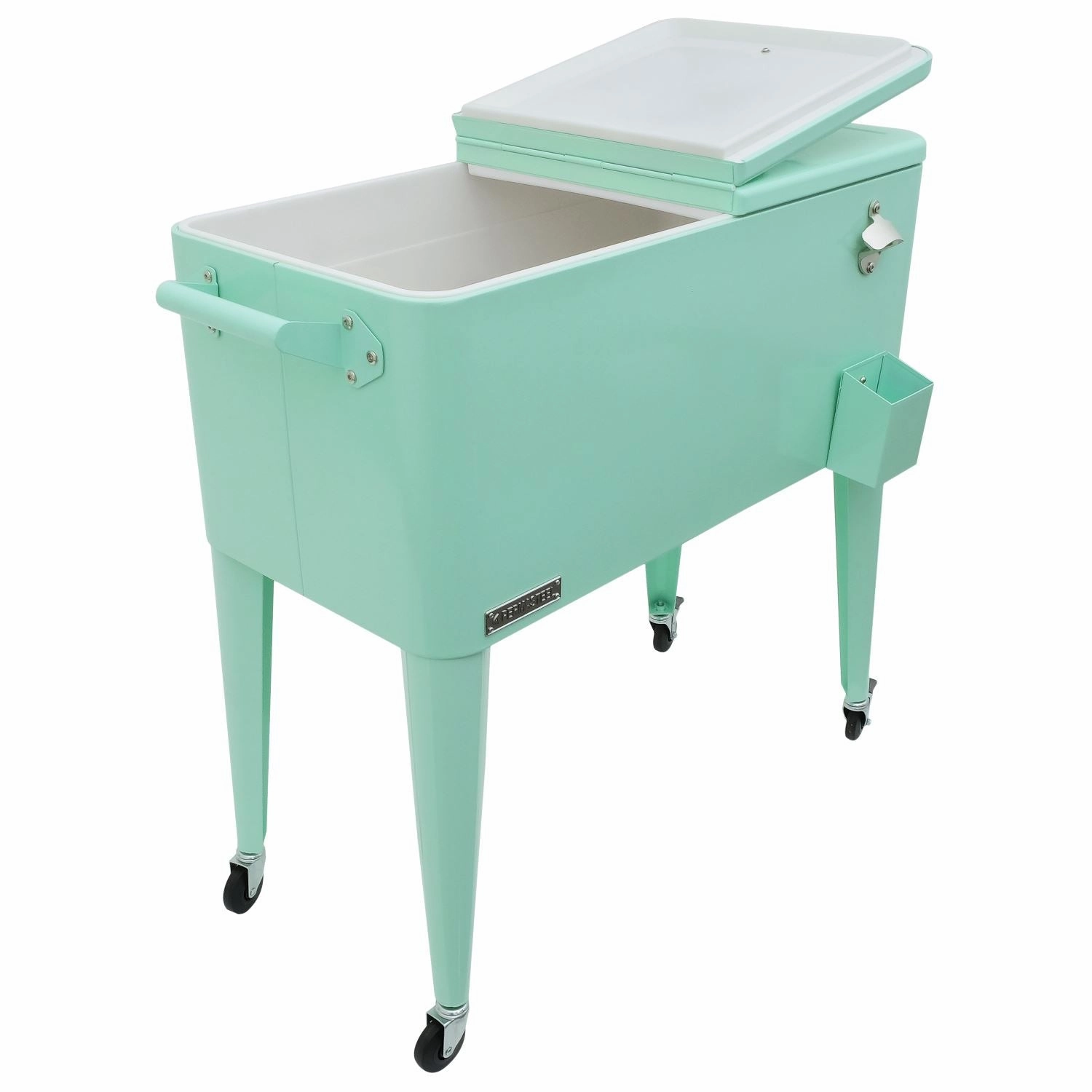 Permasteel 80QT Furniture Style Patio Cooler - Mint
