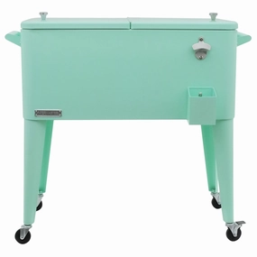 Permasteel 80QT Furniture Style Patio Cooler - Mintoutdoor patio furniture set