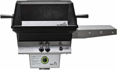 PGS Grills T Series 20-Inch Cast Aluminum Black Gas Grill with 1 Hour Gas Timer - T30 professional outdoor BBQ grill set