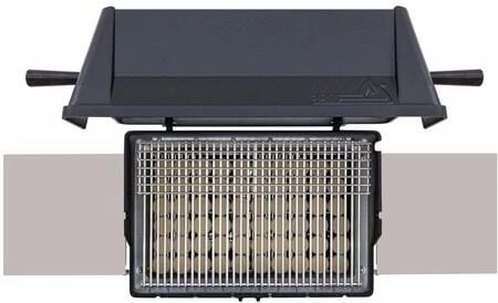 PGS Grills T Series 26-Inch Cast Aluminum Black Gas Grill with 1 Hour Gas Timer - T40