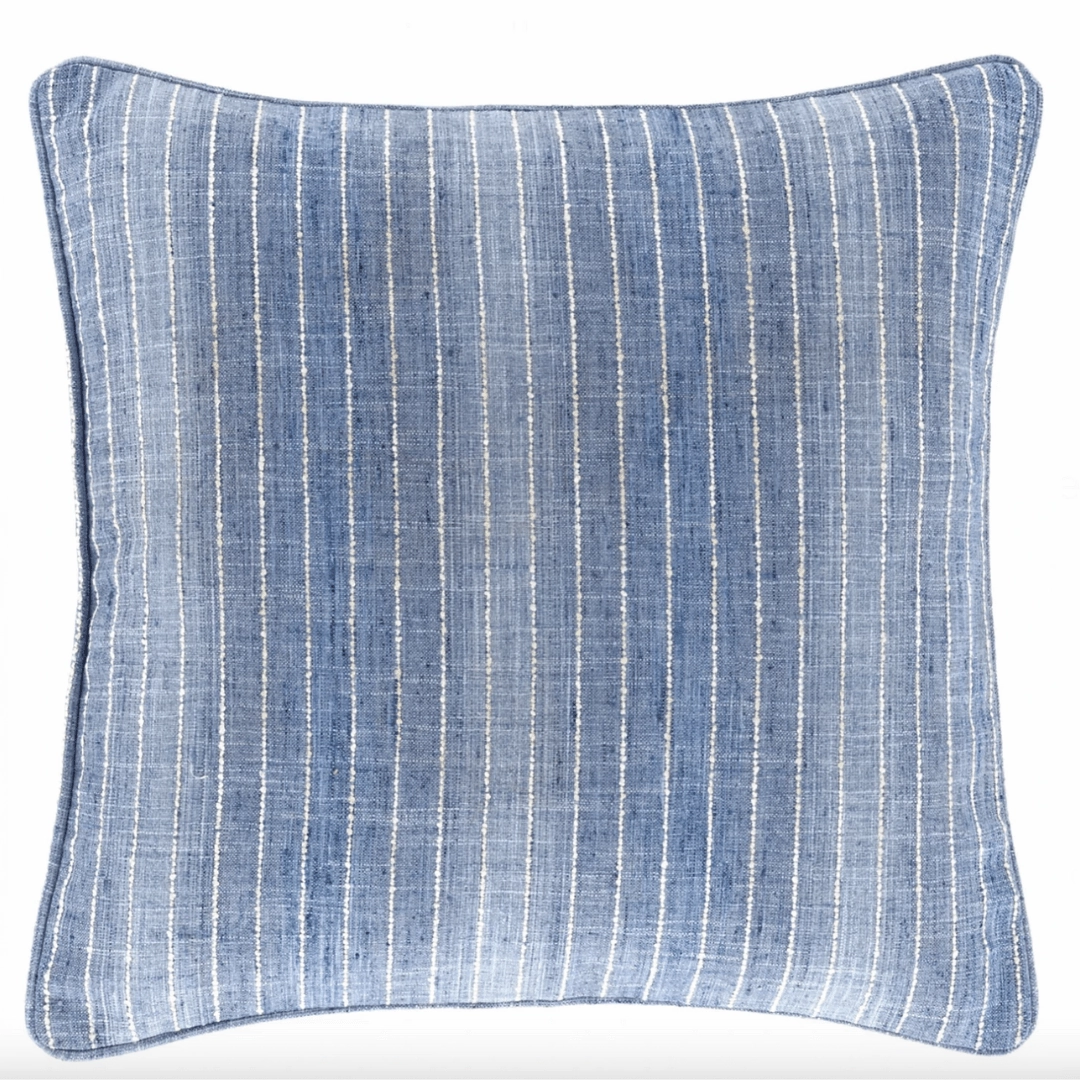 Phoenix French Blue Indoor/Outdoor Decorative Pillow Coverwaterproof outdoor throw pillow
