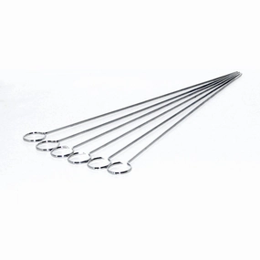 Phoenix Grills 19-inch Chrome Plated Steel Skewer Set SR7BStainless steel BBQ tool set