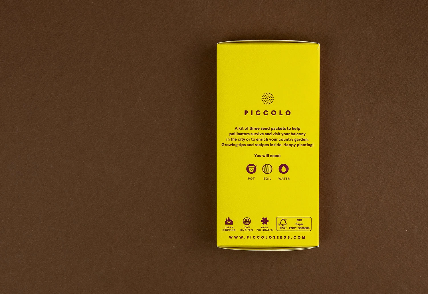 Piccolo Pollinators Seed Collection