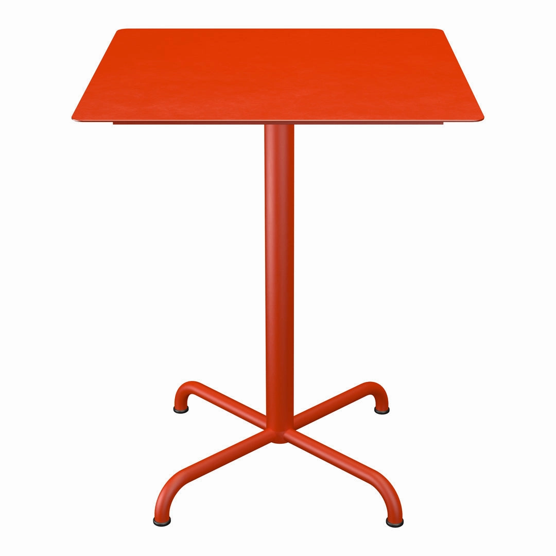PICO Outdoor Caf Table w/ 4-Star Base - Square