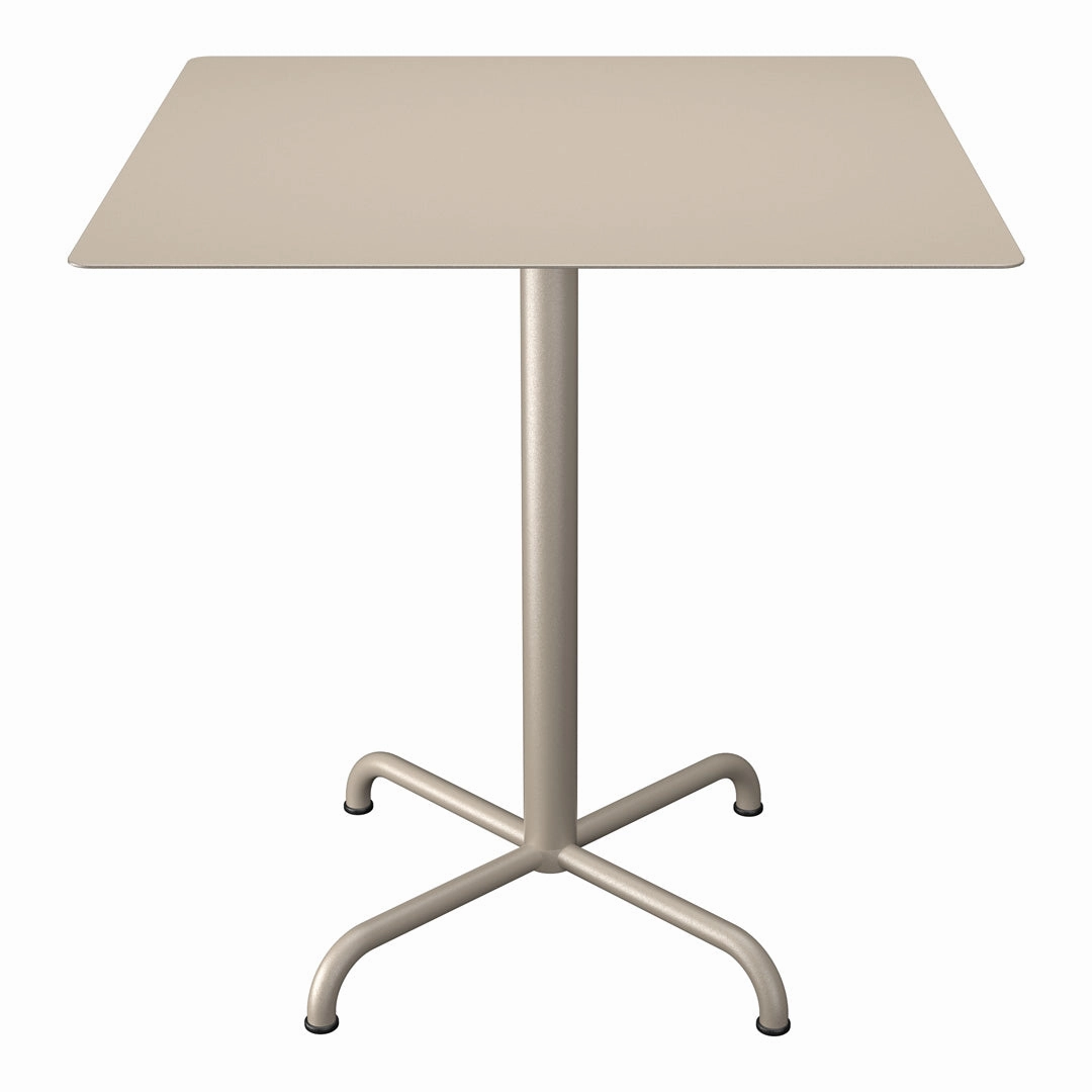 PICO Outdoor Caf Table w/ 4-Star Base - Square