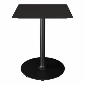PICO Outdoor Caf Table w/ Round Base - Squareoutdoor patio dining furniture set